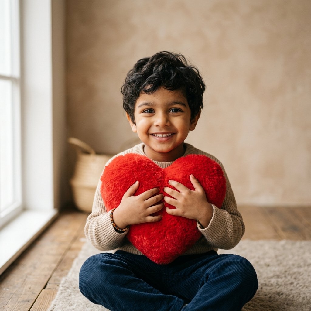 Children displaying kindness and empathy