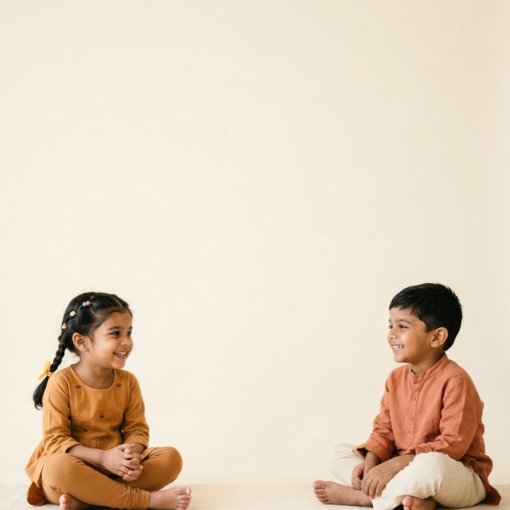 Kids engaging in structured programs and play